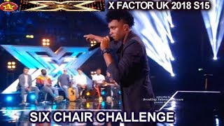 Dalton Harris sings INCREDIBLE "Purple Rain" GETS a CHAIR | Six Chair Challenge X Factor UK 2018