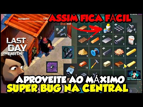 ●SUPER BUG NA CENTRAL ZUMBI TRAVADO CONTAINER! APROVEITE AO MÁXIMO 👁  Last Day On Earth