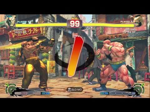 AFG [Sagat] vs densawa [Zangief] SSF4 Japanese Online Ranked Matches - TRUE-HD