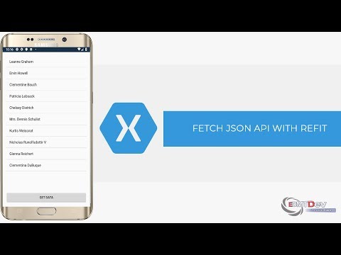Xamarin Android Tutorial - Fetch JSON from API with Refit and display on ListView