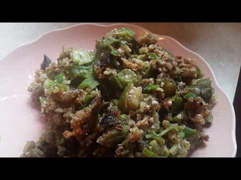 Smothered Mississippi Okra / The Old-Fashioned Way / No Tomatoes