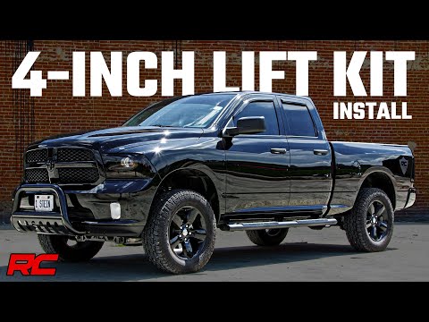 Installing 2012-2014 Ram 1500 4-inch Suspension Lift Kit by Rough Country