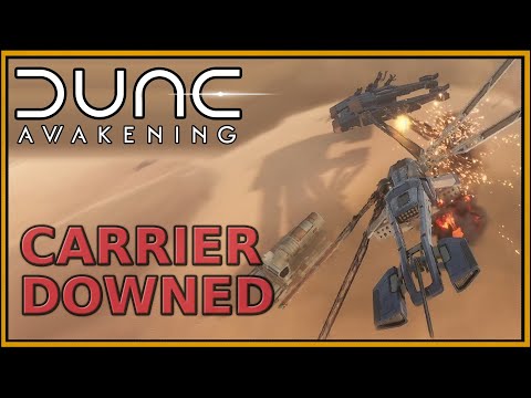 Dune Awakening's LARGE SCALE Aerial PvP is HECTIC but AMAZING | End Game Deep Desert