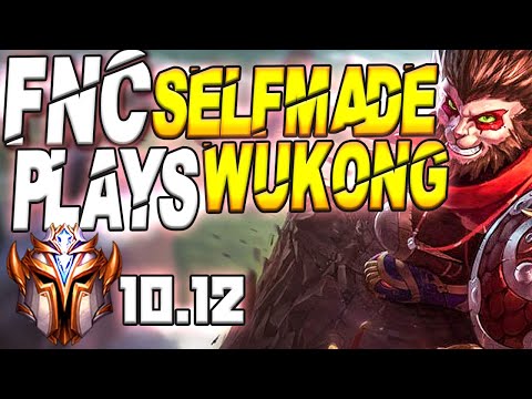 Fnatic Selfmade Plays Wukong Jungle vs Kayn - 10.12