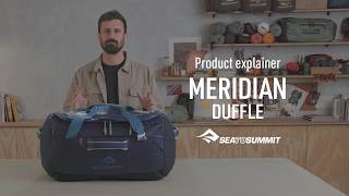 Meridian Duffle 40L Jet Black