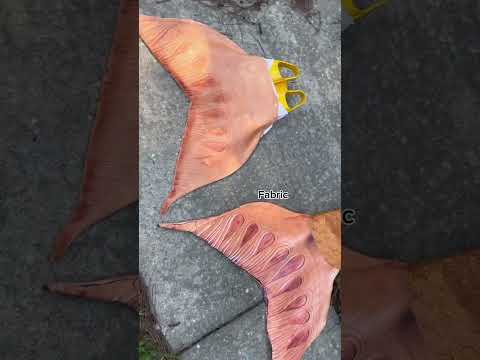 H2O mermaid tails! Fabric vs silicone