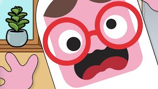 Toca Boo goes on vacation | Toca Boca Life goes wrong meme #shorts