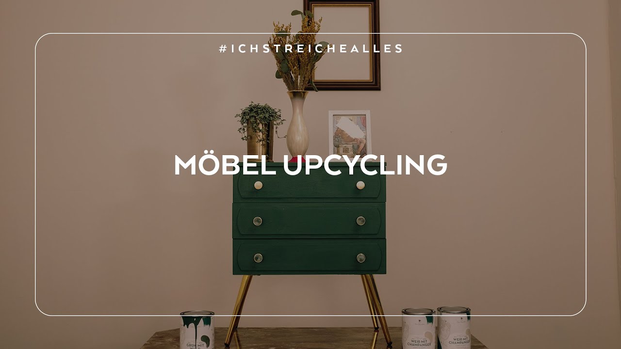 Möbel Upcycling mit Farbe von Miss Pompadour (Lieber schön machen als wegschmeissen!)