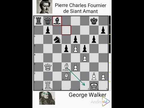 George Walker vs Pierre Charles Fournier de Saint Amant year 1836