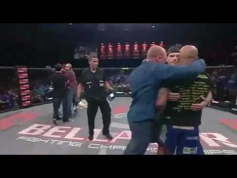 Brawl between Maiquel Falcao & Andreas Spang - Bellator 66