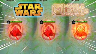 Argus | Darth Vader Starwars Skin in Different Graphics Settings | Mobile Legends Bang Bang