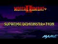 Mortal Kombat II Plus Supreme Demonstration MAME 1080p 60fps