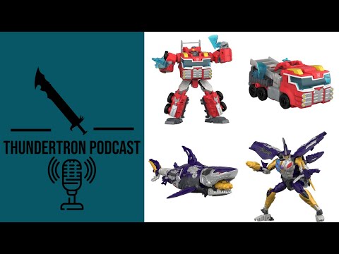 Thundertron Podcast: Transformers Age Of The Primes Voyager Class Heatwave & Skybyte Revealed!!!