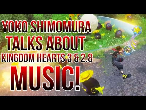 Yoko Shimomura Talks About Kingdom Hearts 3 & 2.8 Music!
