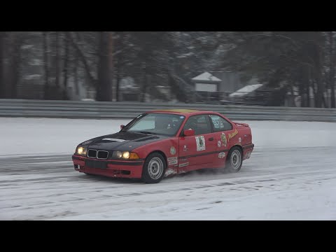 Anna Bigos, BMW E36 318is - SuperOES Wigilijny - Tor Poznań, 11.12.2021