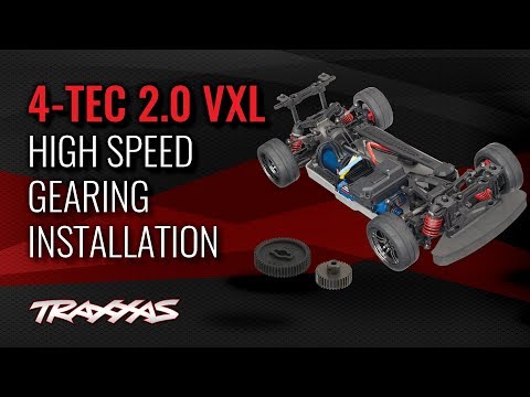 70+mph High Speed Gearing Installation | Traxxas 4-Tec 2.0 VXL