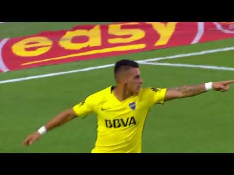 Gol de Pavón - Boca 2-0 San Martín - Superliga fecha 17