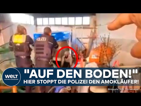 ESSEN: Syrer läuft Amok! Machetenangriff, Brandstiftung und Autocrashs! Mindestens 31 Verletzte!