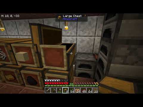 Lets Play Minecraft Hardcore One Life S2E30 (Storage Organization)