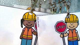 Inclusion in the dramatic play area: Construction theme