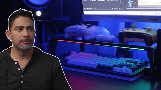 YaGee RGB Gaming Desk Shelf | 360 RGB Effects and Storage | Review