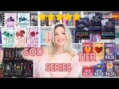 MY GOD TIER BOOK SERIES! 5 stars only ⭐️