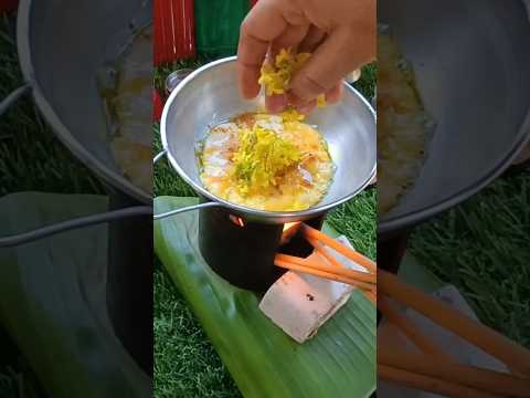 Mustard flower omelette || mini egg recipe || miniature omelette || Shaima's Miniature #viral
