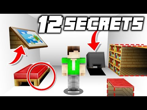 12 Secret Rooms in ONE Minecraft House!