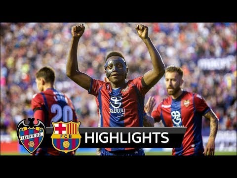 FC BARCELONA VS LEVANTE 4-5  FULL HIGHLIGHTS 13/05/2018