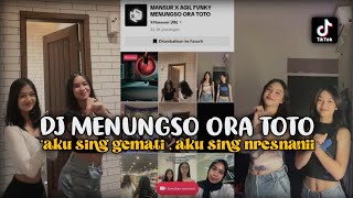 Download lagu DJ MENUNGSO ORA TOTO | DJ AKU SING GEMATI,AKU SING NRESNANI |VIRAL TIKTOK 2023 mp3