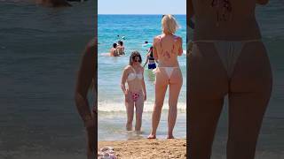 🇬🇷Greece Beach Wonderful Summer Holiday Sunny Summer Day 14🏝️ #greecebeach