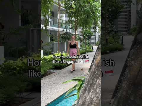 Speak English like a Singaporean 🇸🇬 #singaporeculture #singlish