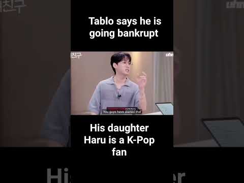 Tablo says he is going bankrupt. His daughter is a K-Pop fan #Tablo #EpikHigh #shorts #타블로 #에픽하이