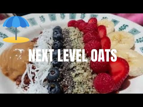 NEXT LEVEL OATS. Oatmeal with Espresso + Some