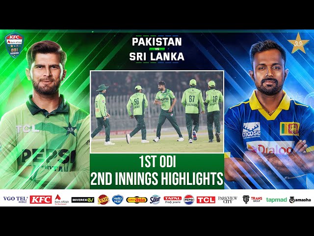 2nd Innings Highlights | Pakistan vs Sri Lanka ODI series 2025 | 1st ODI | PCB | M2S1U