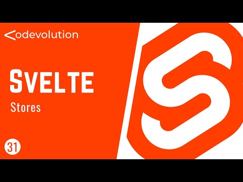 Svelte Tutorial 31 Stores