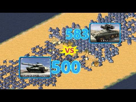 Grizzly vs IFV - Same Cost - Red Alert 2