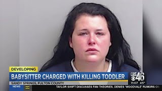 Babysitter charged in toddler's death