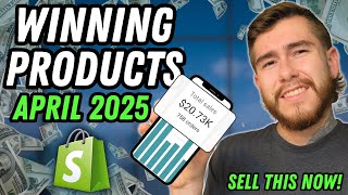 Top 5 Winning Products To Sell NOW (April 2025) | Shopify Dropshipping Trends
