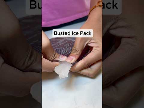 Unexpectedly Satisfying | What’s Inside The Ice Pack?