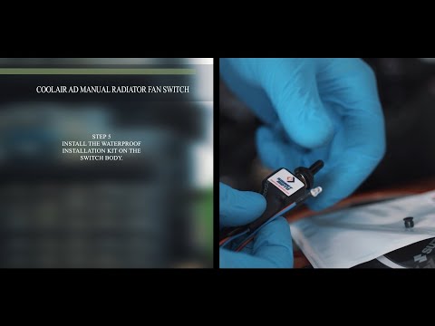 CoolAIR AD Manual διακόπτης βεντιλατέρ Moto Guzzi V100 Mandello Stelvio 1000-thumb-1