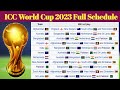 ICC World Cup 2023 Compelte Schedule, Venue & Fixtures _ Talib Sports ICC World Cup 2023 Compelte Schedule, Venue & Fixtures _ Talib Sports