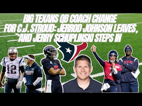 Why Texans made big QB coach change impacting C.J.: Jerrod Johnson out, Jerry Schuplinski steps in