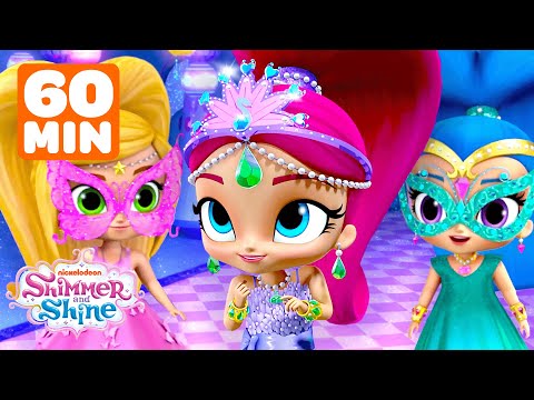 Shimmer Goes to a Masquerade Ball &  Shine Uses Wishing Magic! + Full Episodes | Shimmer and Shine