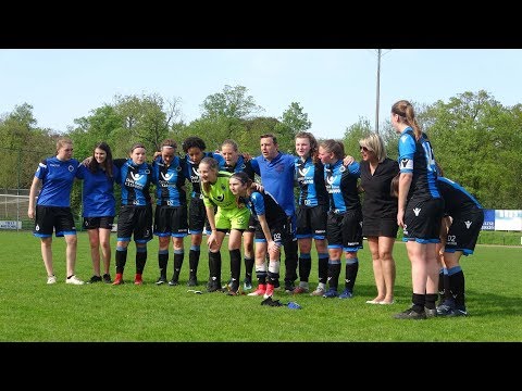 KFC Meulebeke-Club Brugge Vrouwen B 1-9, 22-04-2018