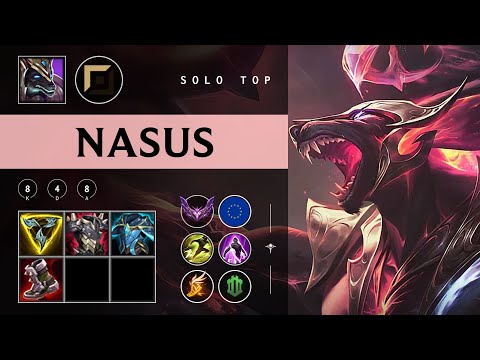 Nasus Top vs Irelia - EUW Master Patch 25.24