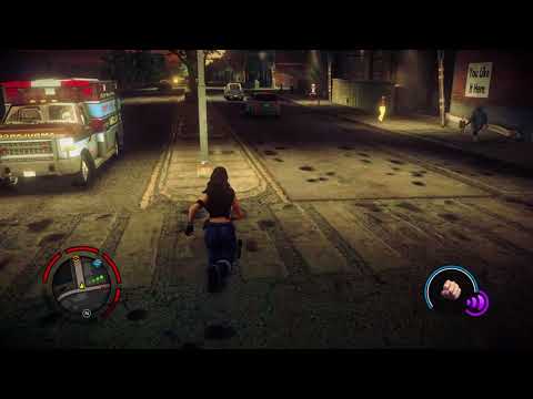 Saints Row IV freeze blasting and catching the golden orb