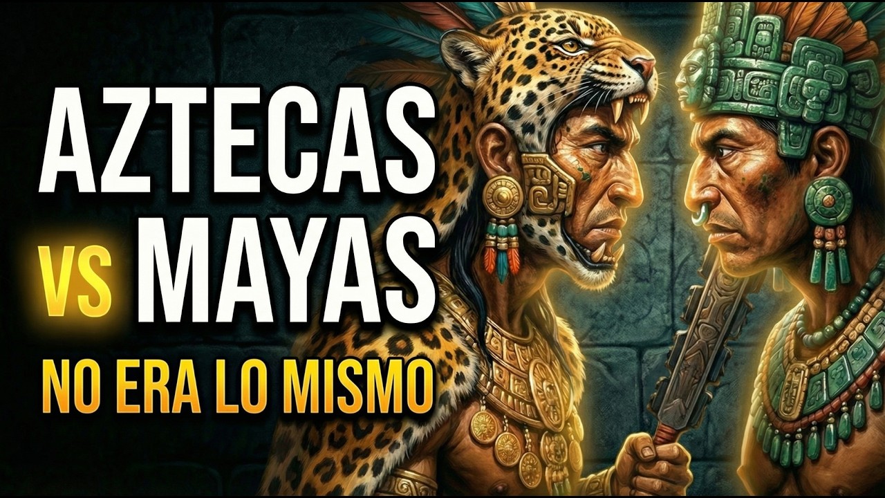Aztecas vs Mayas: La Diferencia que Nadie te Explicó