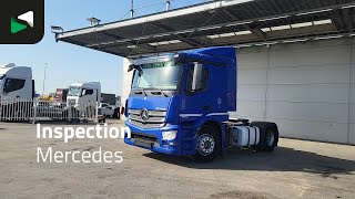 Tracteur routier Mercedes-Benz Actros 1840 Actros 4X2 ClassicSpace Frigoblock Standklima | Image 4 - Autoline
