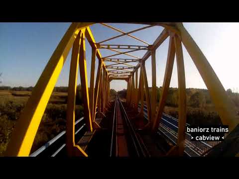 🚂Cabview Lublin Główny - Łuków part 2 of 3 trasa Lubartów Słowackiego - Bezwola / cabview in Poland